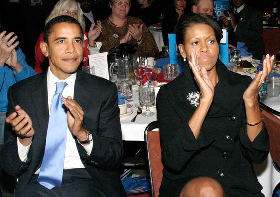 Clinton, Obama and UW students go to Dem event