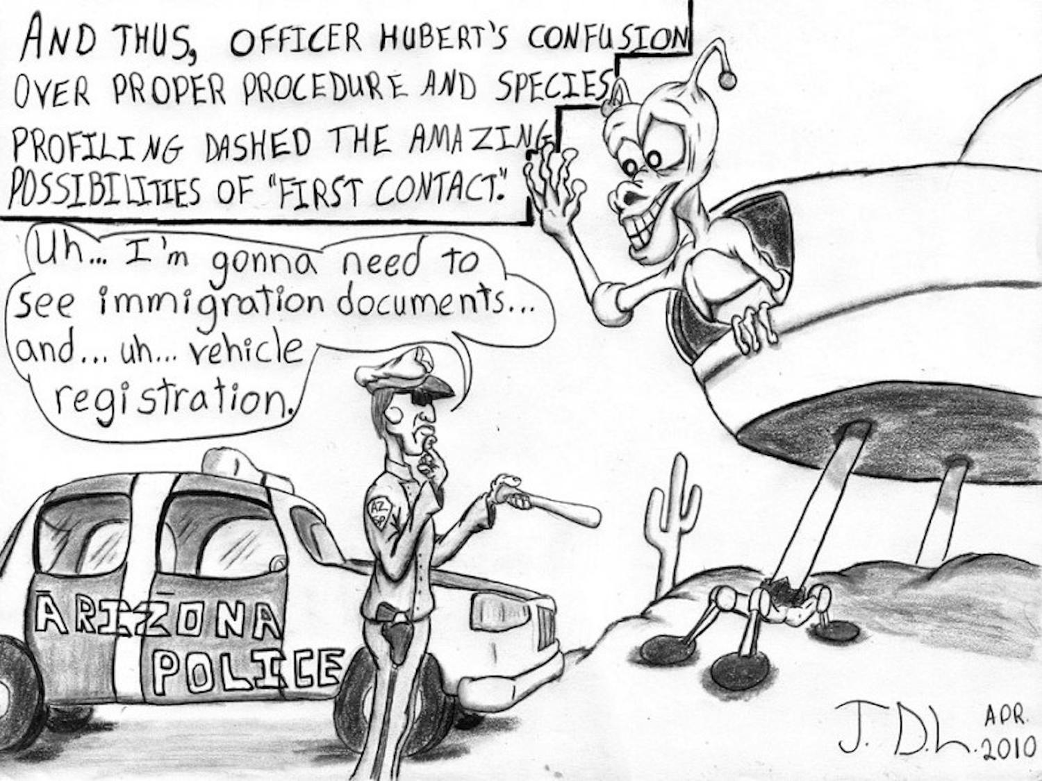 Editorial Cartoon: April 27, 2010