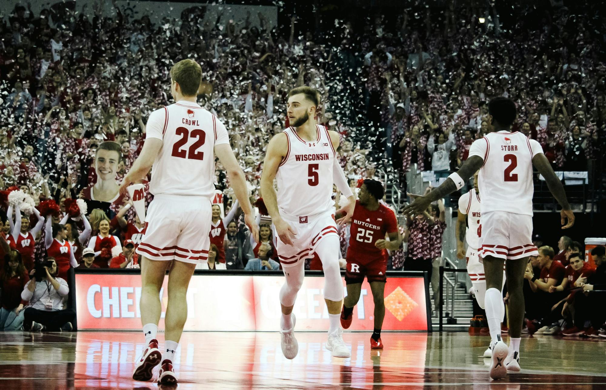 Wisconsin Badgers vs Rutgers Scarlet Knights 03.07.24