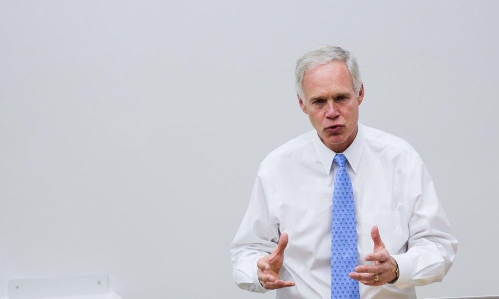 “I take the position that we shouldn’t have a special counsel at this time. We should let the [congressional] committees do their work,” U.S. Sen. Ron Johnson, R-Wis., said.