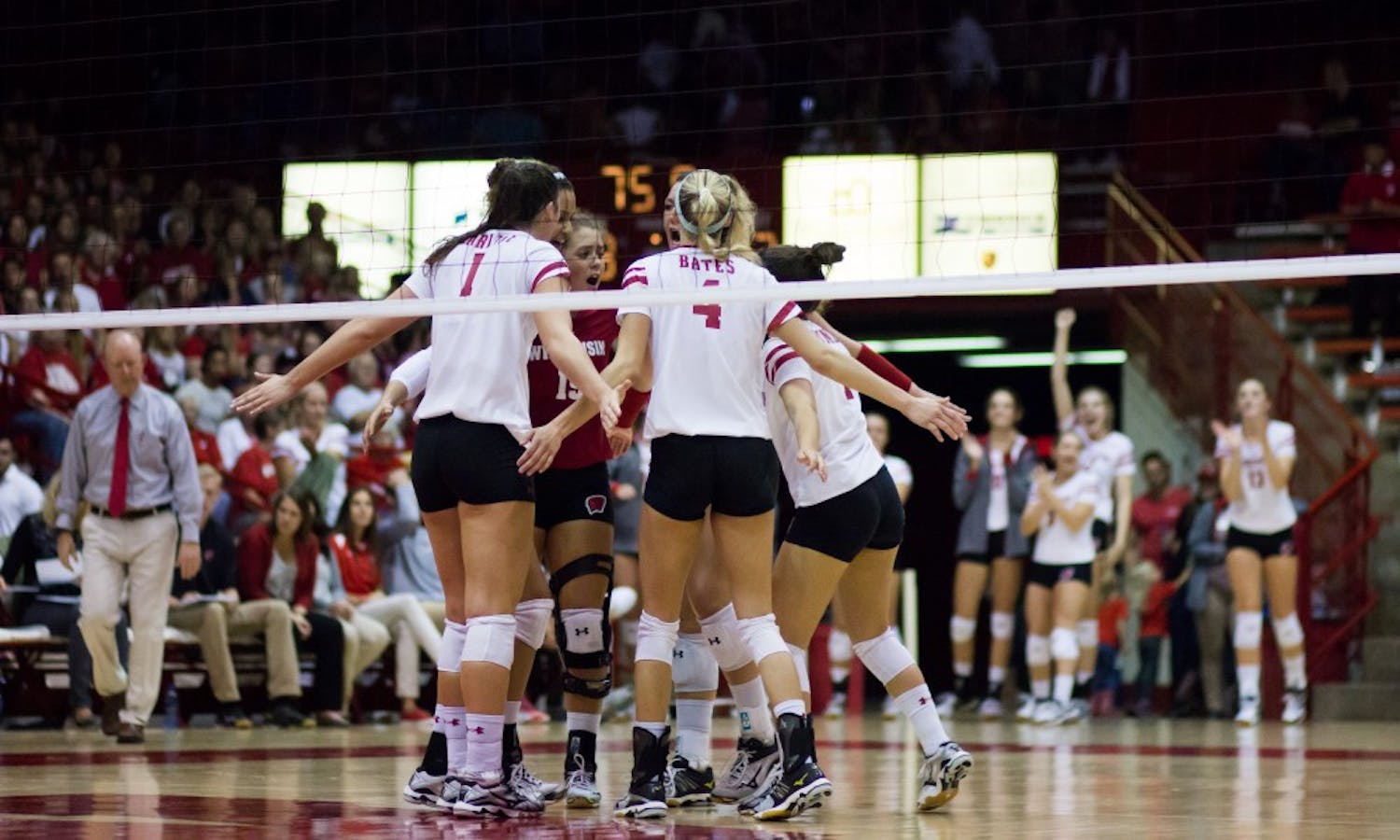 The Badgers remained perfect in the Big Ten after a comeback victory over No. 14 Purdue and a sweep of Indiana.&nbsp;