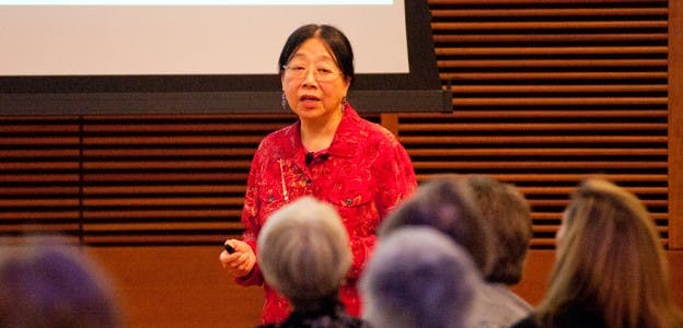 UW professor lectures on Higgs boson
