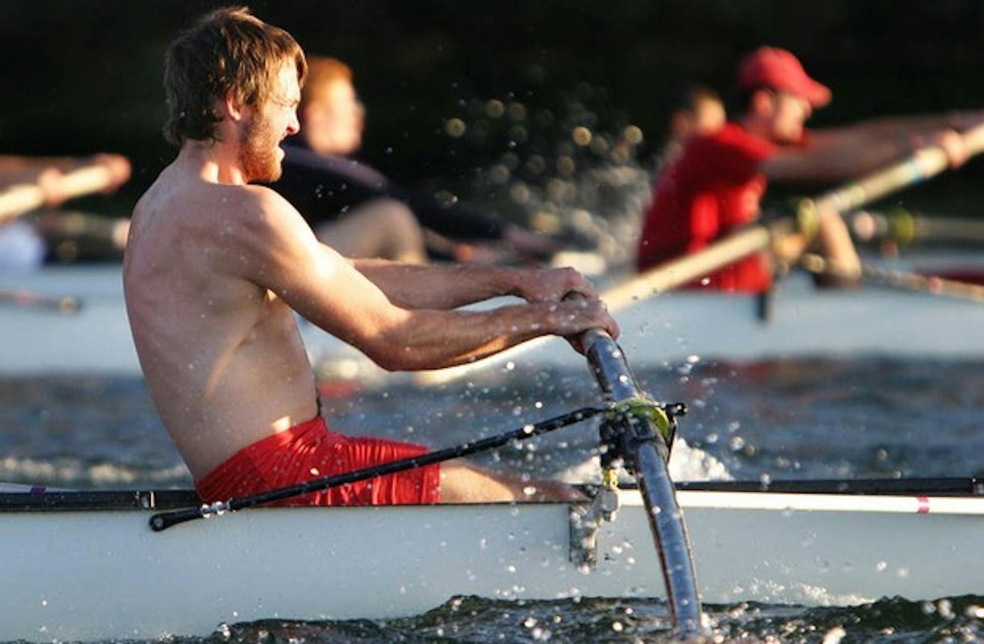 Rowing for the legendary Cochrane Cup