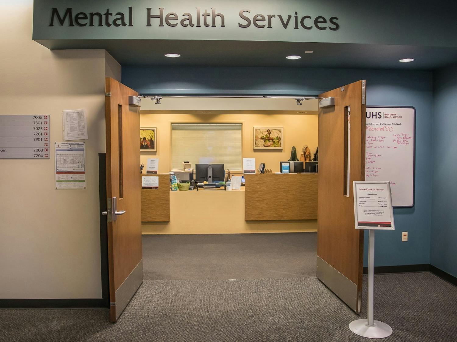 Photo of the Mental Health Services office.