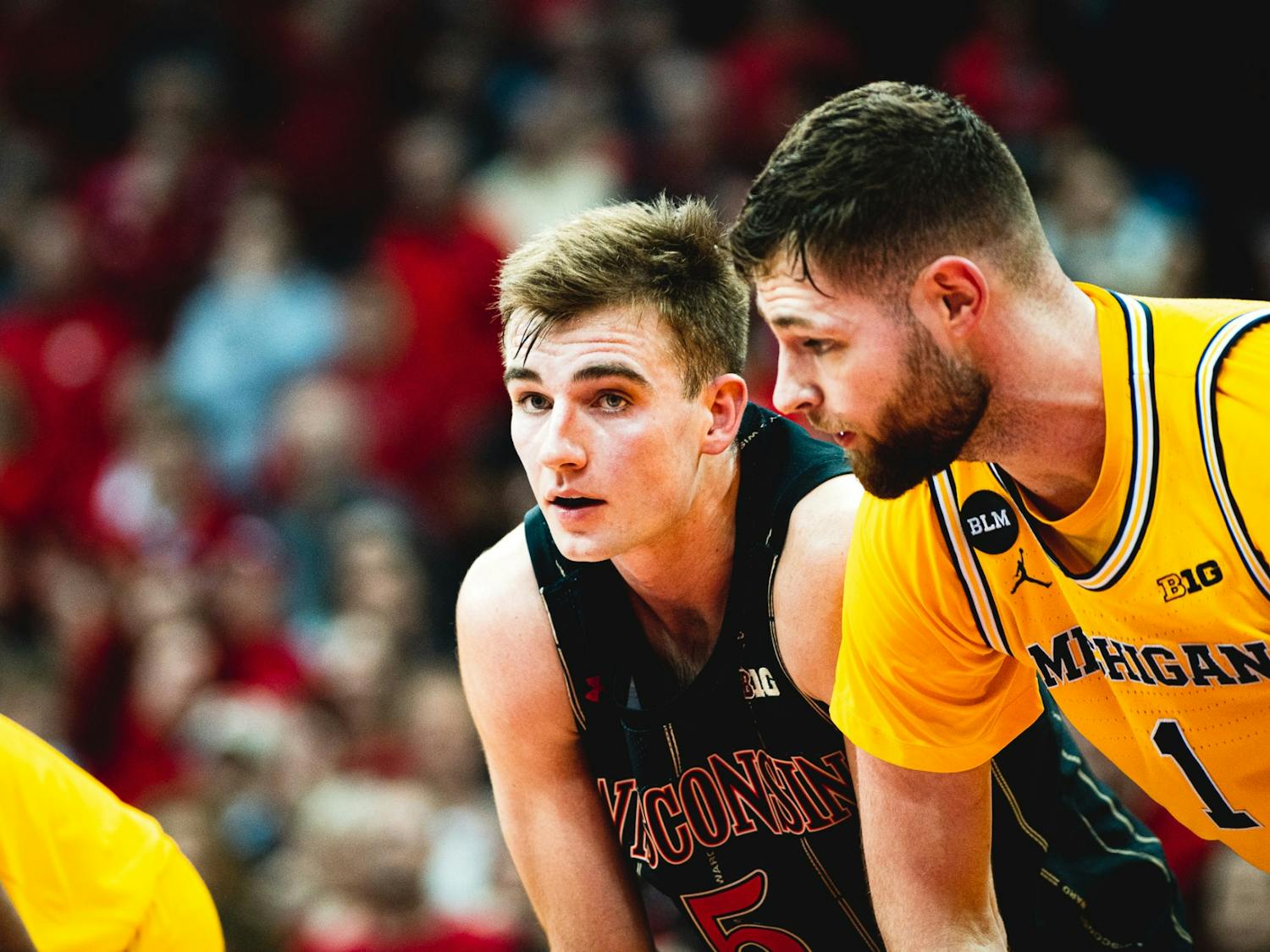 PHOTOS: Wisconsin Mens Basketball's Valentines Day Game Against University of Michigan  