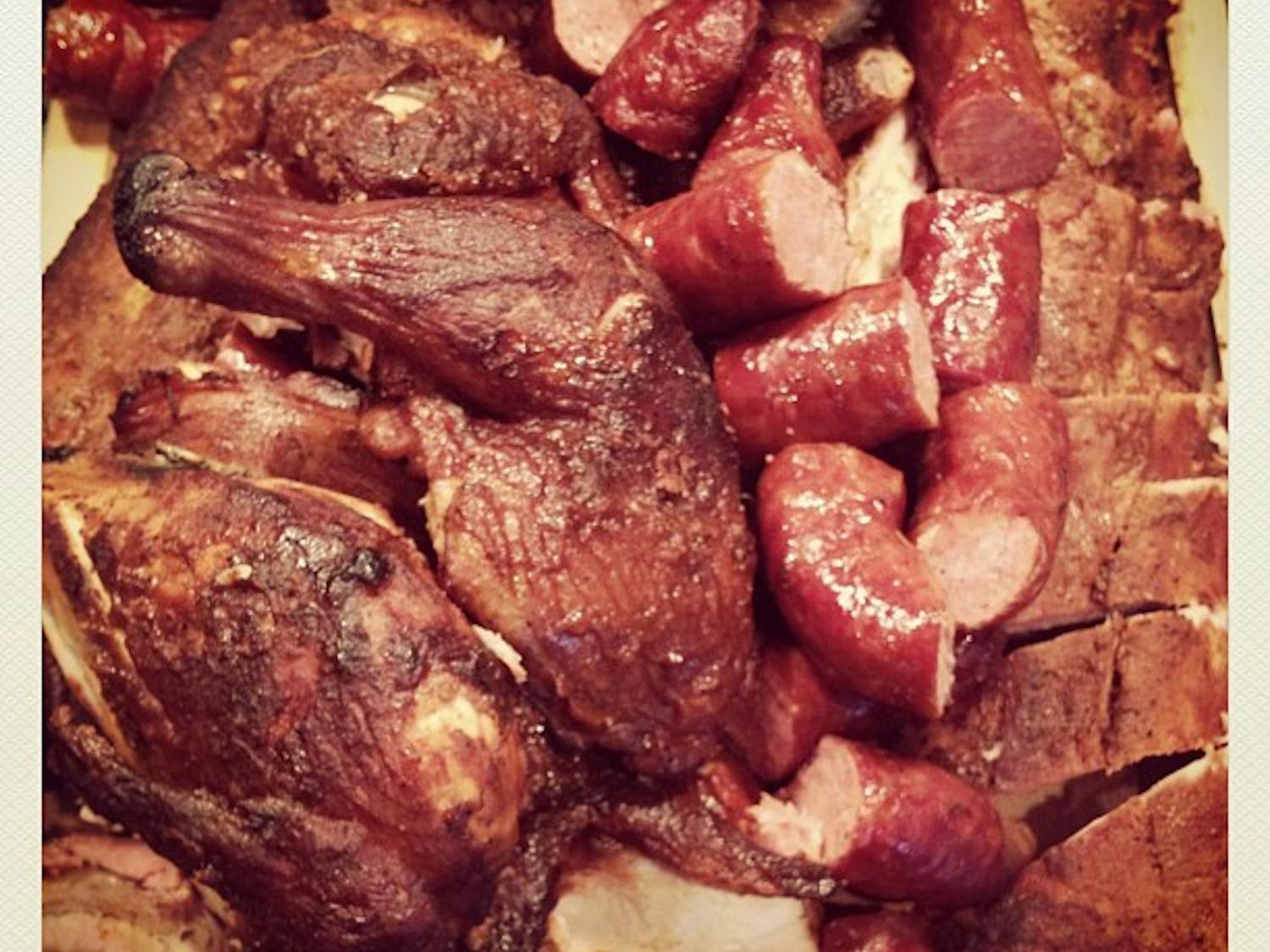 Items pictured here have been removed from all nearby grocery stores in an attempt to combat the outbreak.