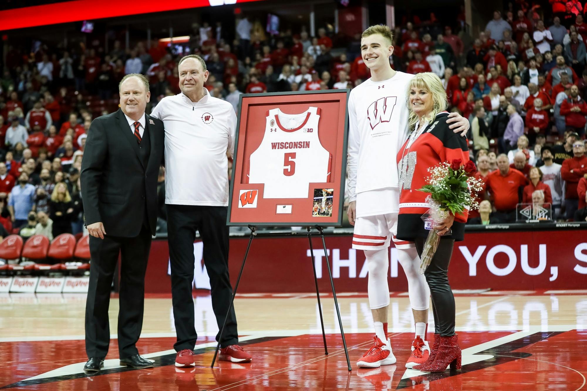 PHOTOS: Wisconsin loses 61-63 to Purdue on Senior Night