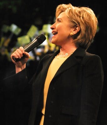 Clinton, Obama and UW students go to Dem event