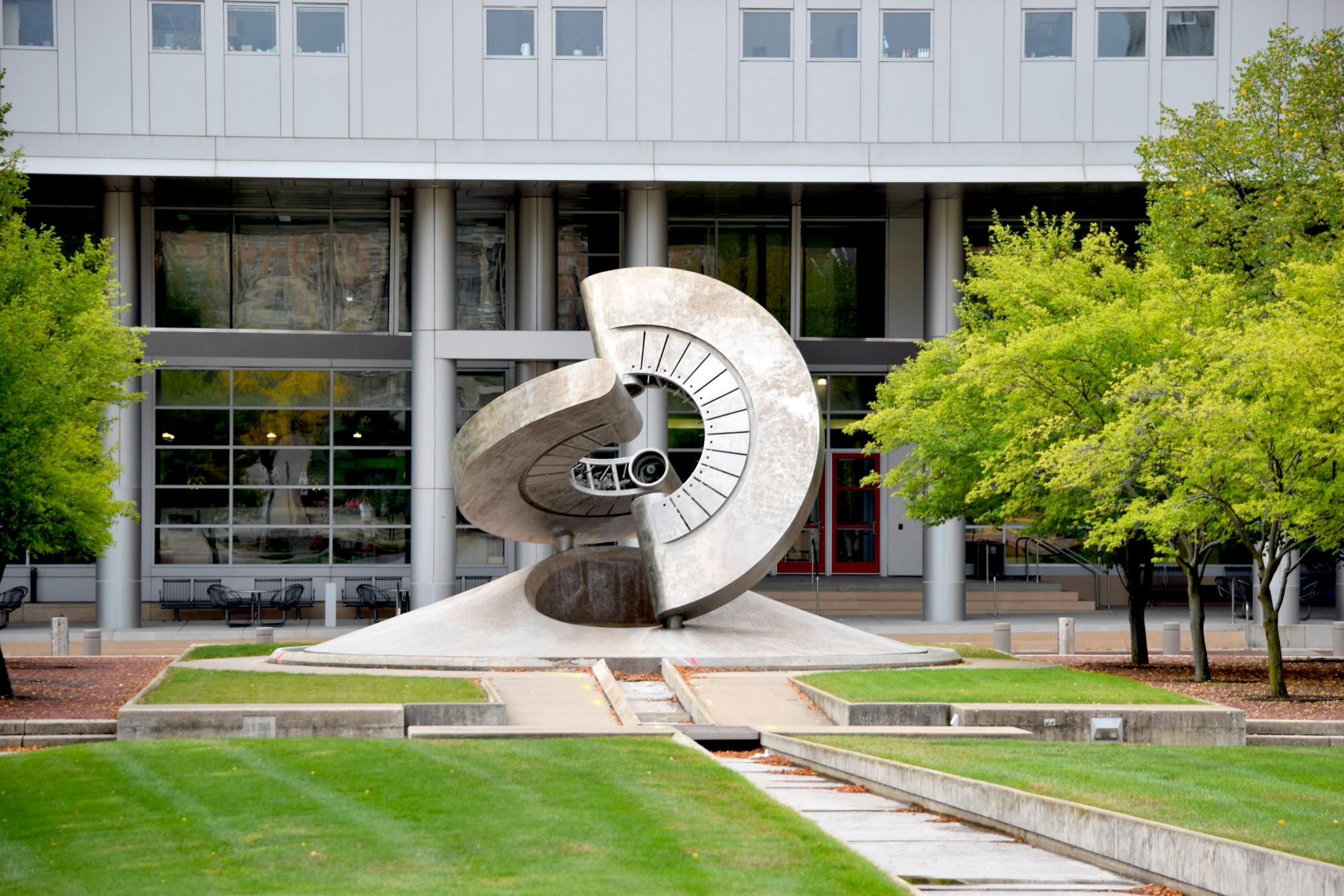 Engineering Hall Statue