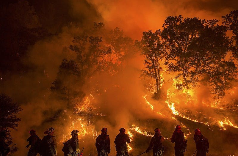 Wildfires have blighted California and the rest of the west coast this year at a historic level