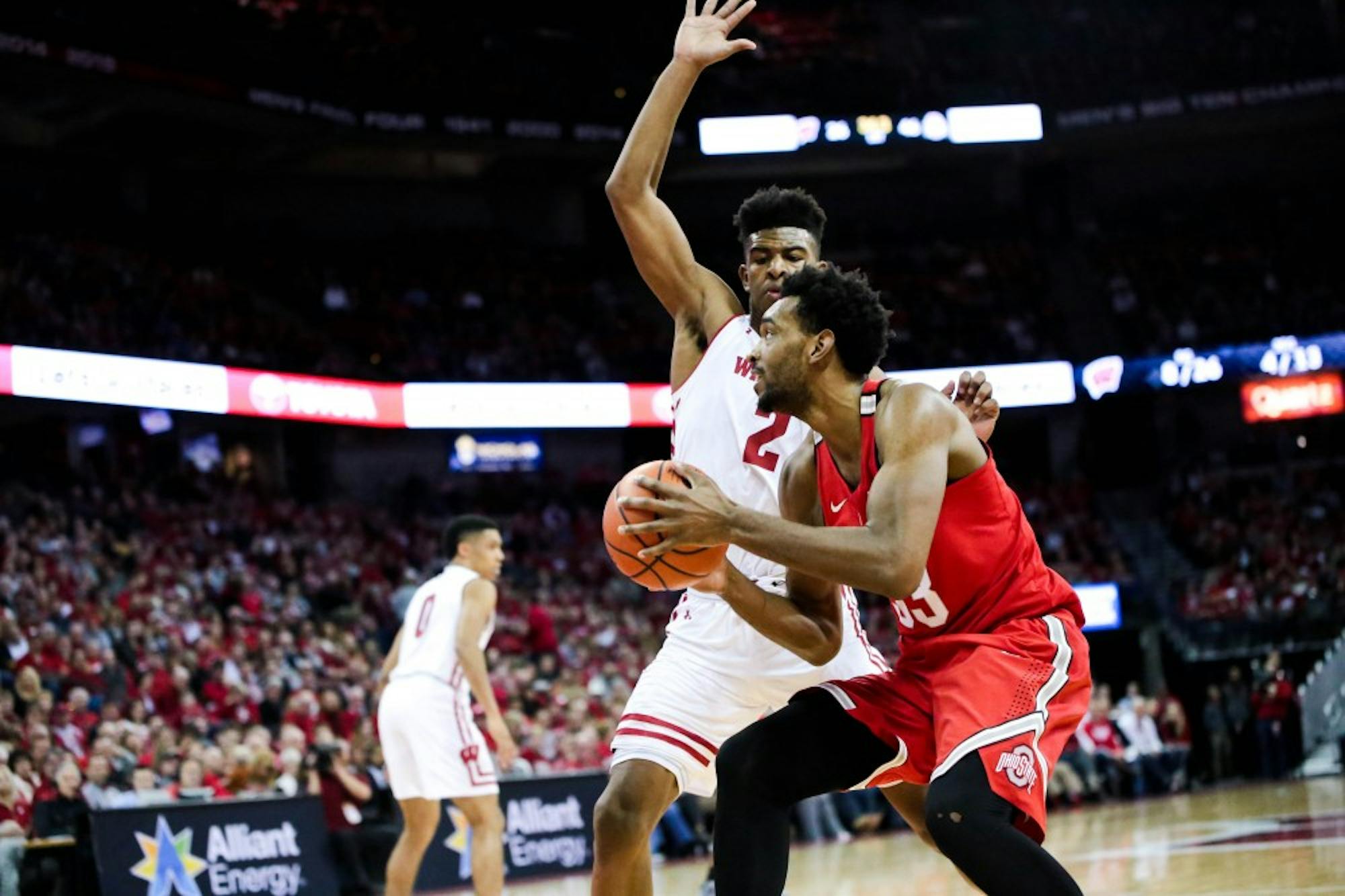 UW fell 83-58 to Ohio State to open Big Ten play.