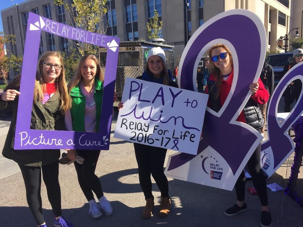 Colleges Against Cancer members celebrated the beginning of Breast Fest, a week-long series of events that concludes Breast Cancer Awareness Month, and informed people of the upcoming Rally for Life event.