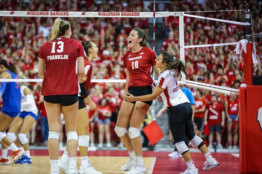 PHOTOS Wisconsin volleyball sets NCAA regular season attendance record