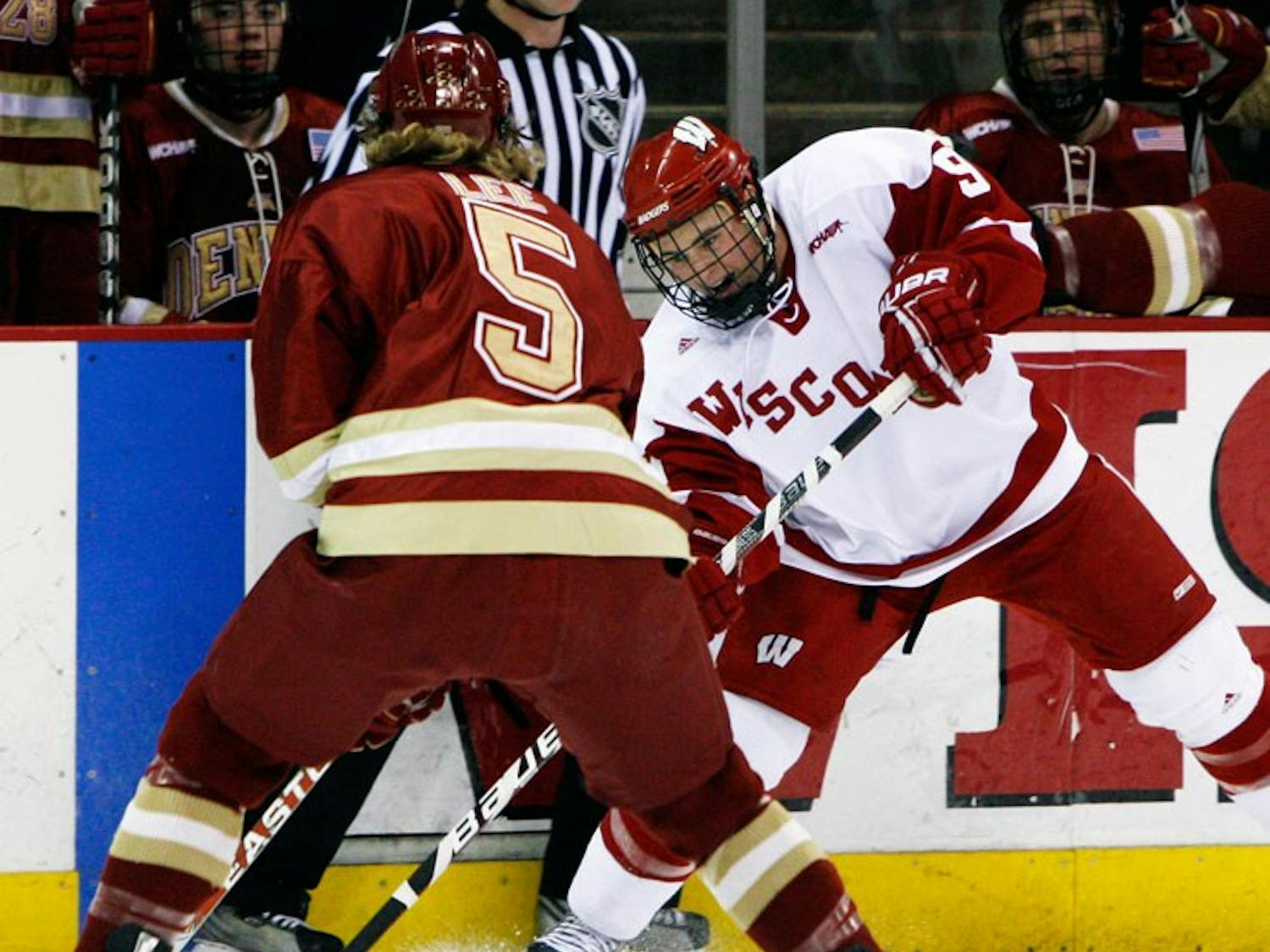 Wisconsin takes series against No. 1 Denver