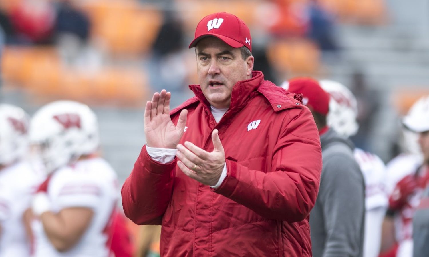 Coach Chryst is one of the twelve members of Wisconsin football to test positive for COVID-19