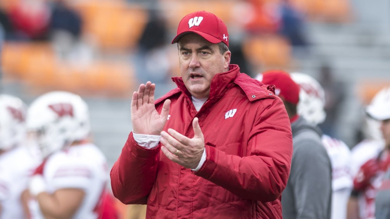 Coach Chryst is one of the twelve members of Wisconsin football to test positive for COVID-19