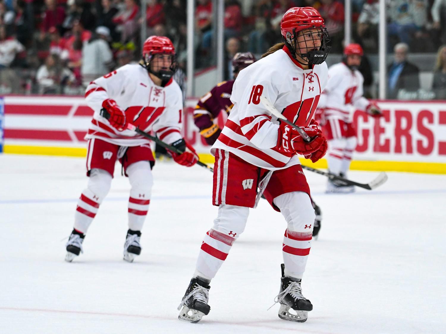 PHOTOS: Wisconsin Women's Hockey wins, 5-1