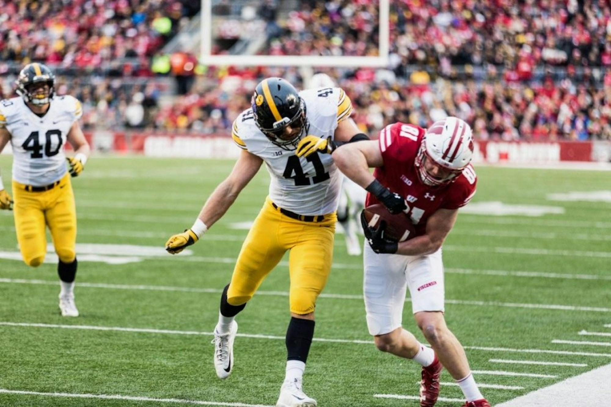 Troy Fumagalli vs Iowa