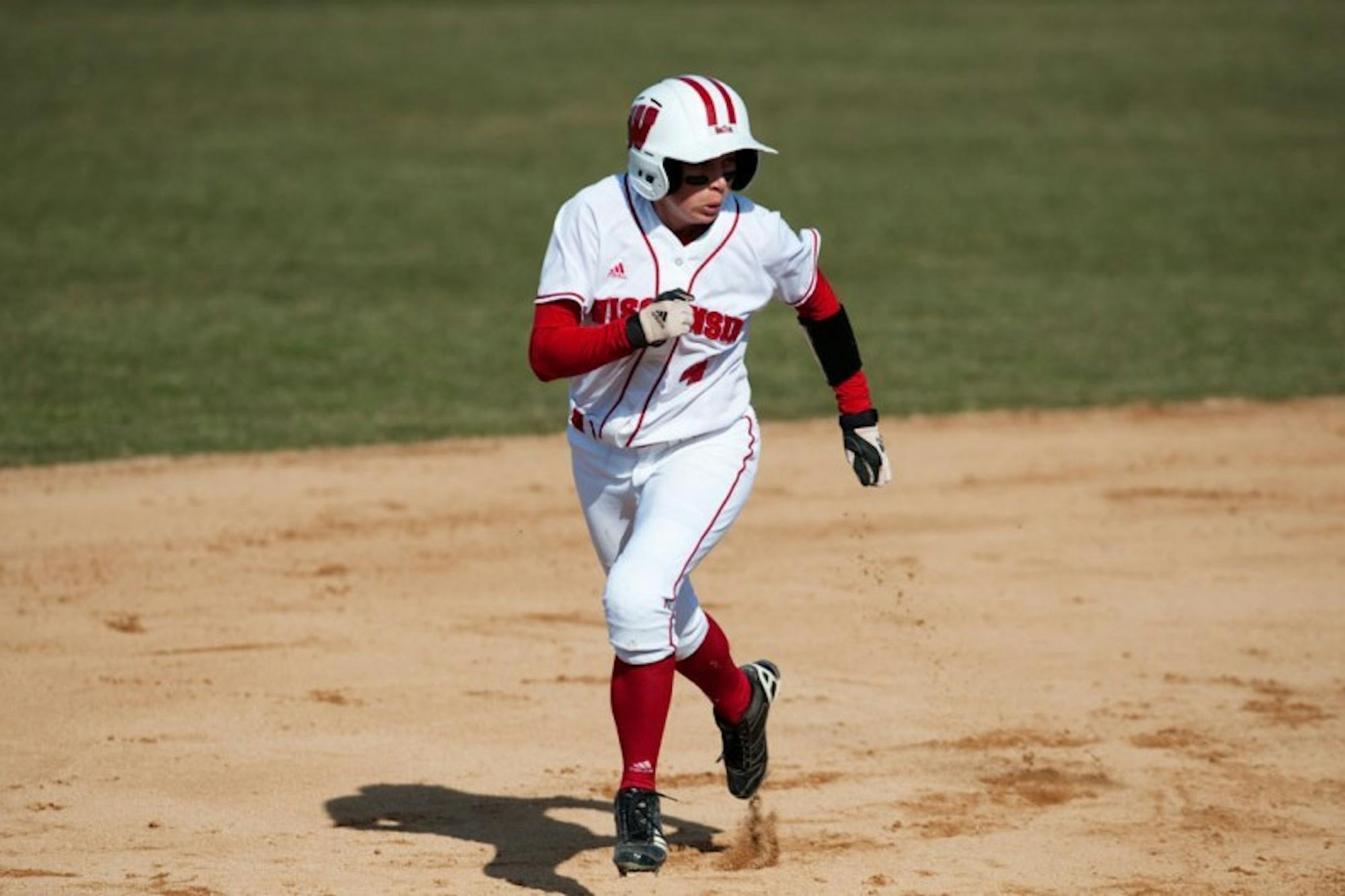 Badgers split series, grab first Big Ten win