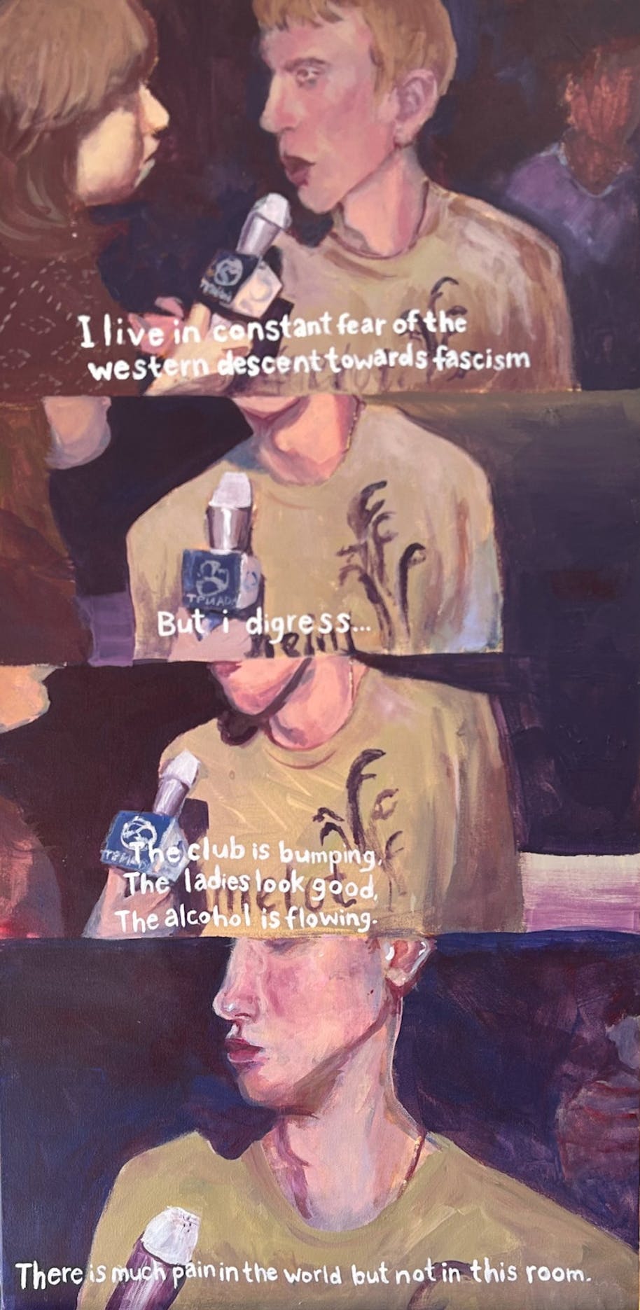 There is much pain in this world but not in this room