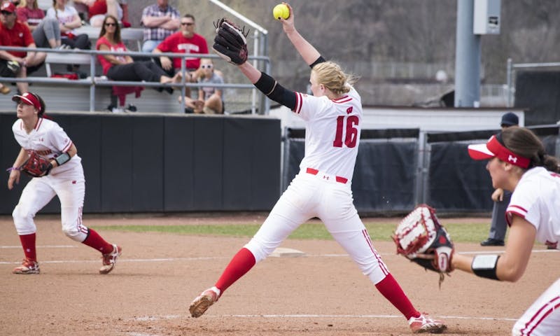 Junior Kaitlyn Menz entered in the fourth inning and shut down the Hawkeyes' bats to secure Wisconsin's 30th win of the season.
