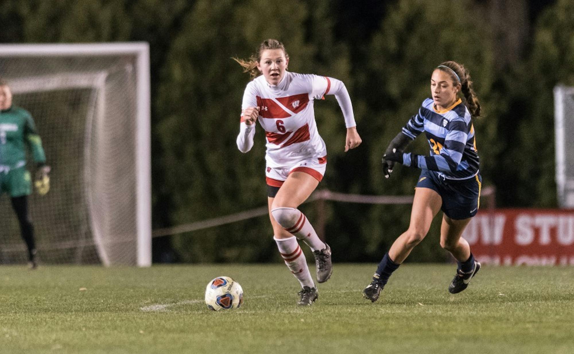 Sophomore defender Grace Douglas scored her first two goals of the season as UW dominated Toledo Friday night.