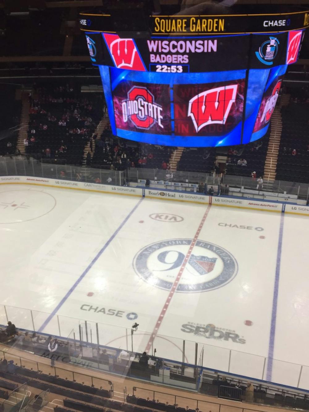 Wisconsin defeated Ohio State in an overtime thriller at Madison Square Garden.&nbsp;