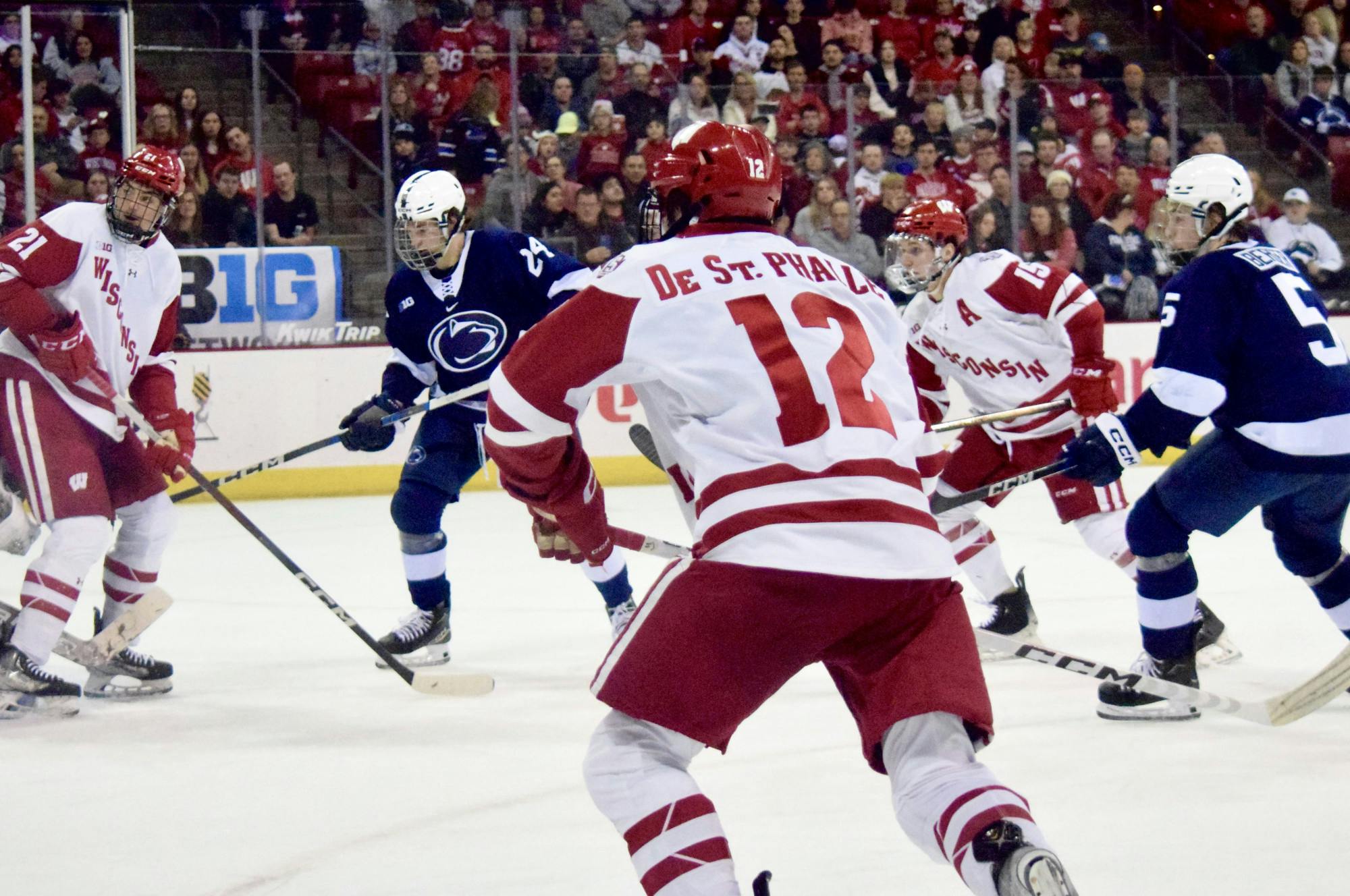 Wisconsin Men’s Hockey Takes Down Penn State In Second Straight Big Ten ...