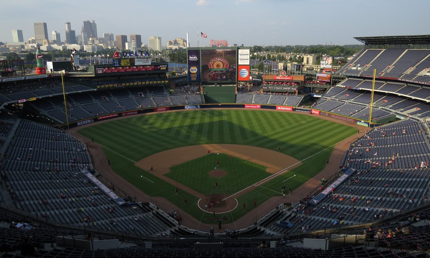 Photo of the Braves Stadium.