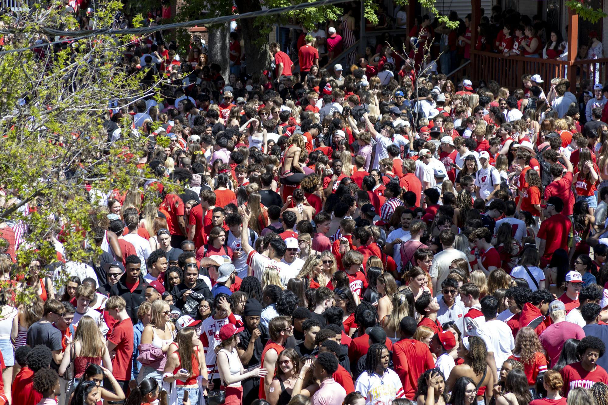 PHOTOS: The Mifflin Street Block Party drew thousands of attendees on Saturday, April 25, 2026.