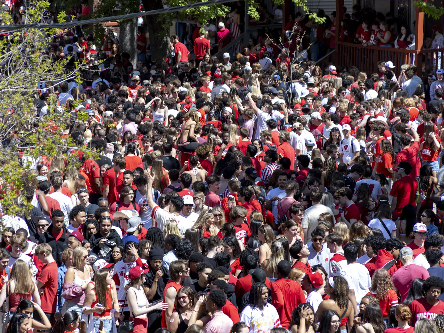 PHOTOS: The Mifflin Street Block Party drew thousands of attendees on Saturday, April 25, 2026.