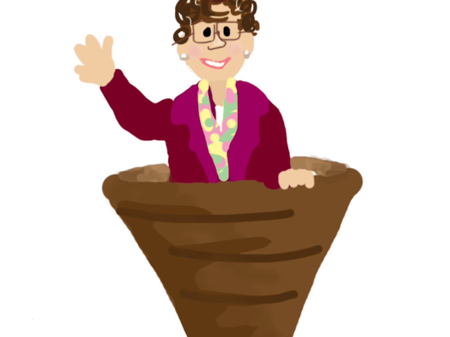 Rebecca Blank ice cream