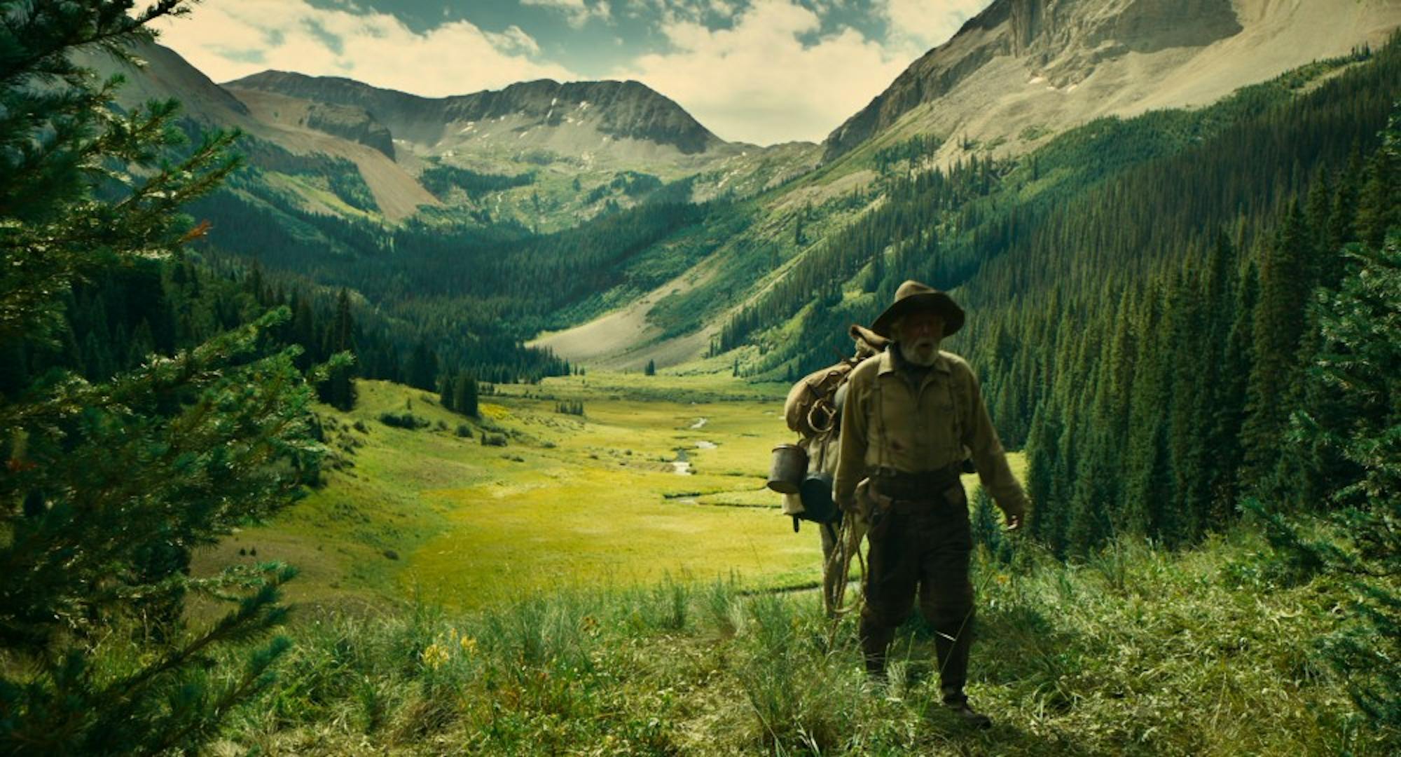 Tom Waits as "Prospector" in The Ballad of Buster Scruggs, a film by Joel and Ethan Coen.