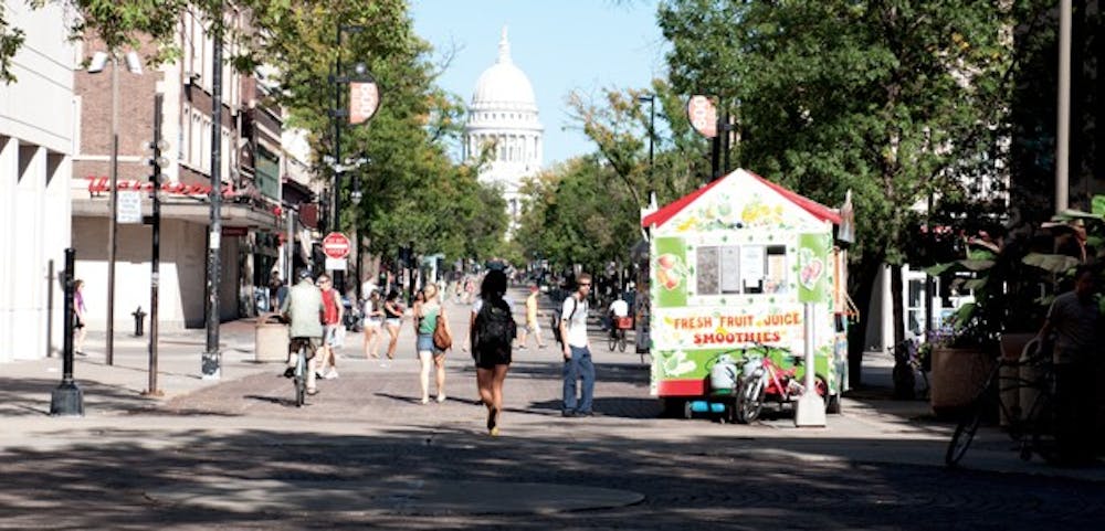 State Street food carts