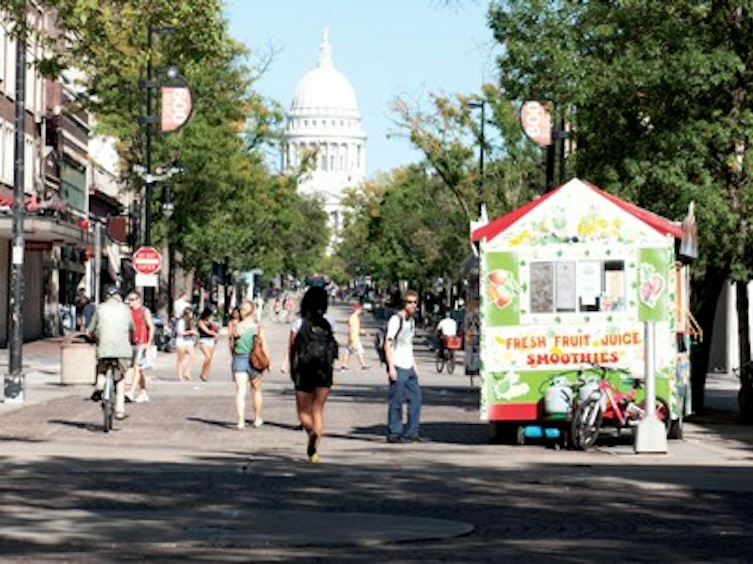 State Street food carts
