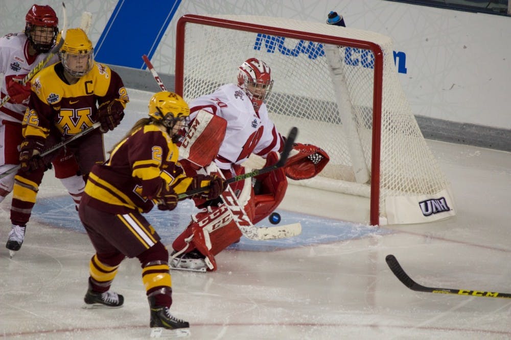 Minnesota's offensive surge was simply too much for the Badgers to contain in the Frozen Four Semifinal&nbsp;