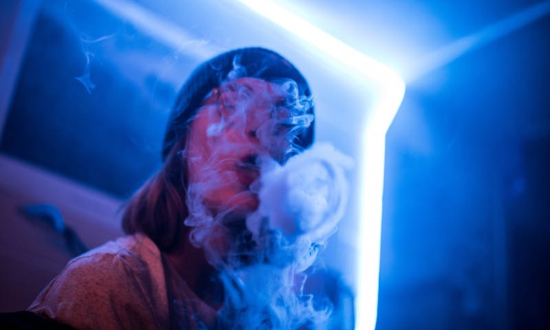 Stores around the university have not seen a significant drop in sales due the vaping crisis. 
