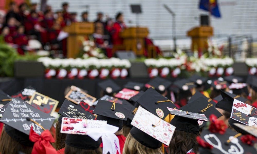 Over 7,000 students from the class of 2018 received bachelor's, master's and law degrees from UW-Madison.
