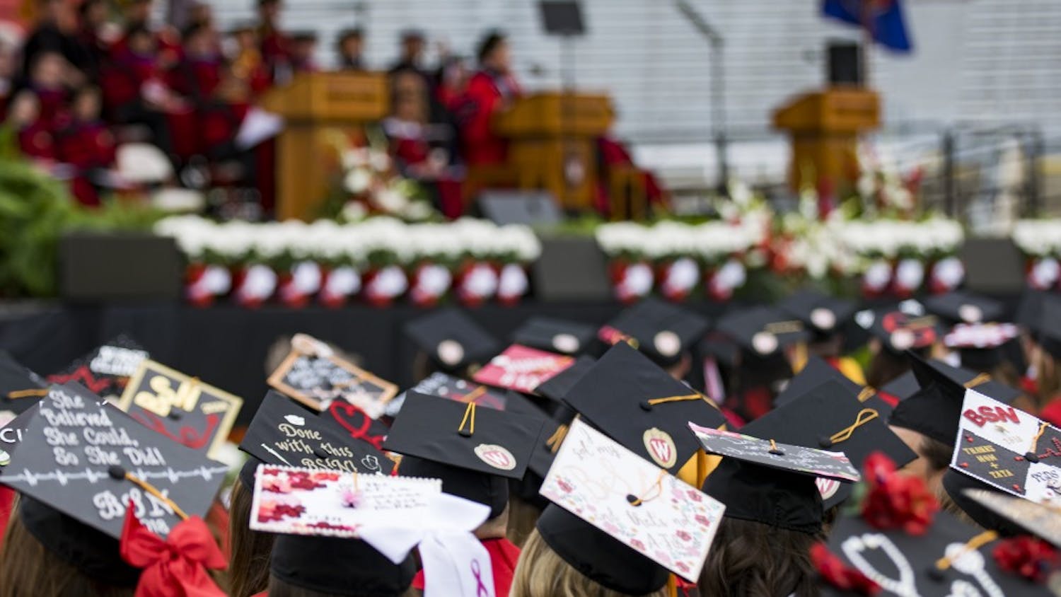 Over 7,000 students from the class of 2018 received bachelor's, master's and law degrees from UW-Madison.