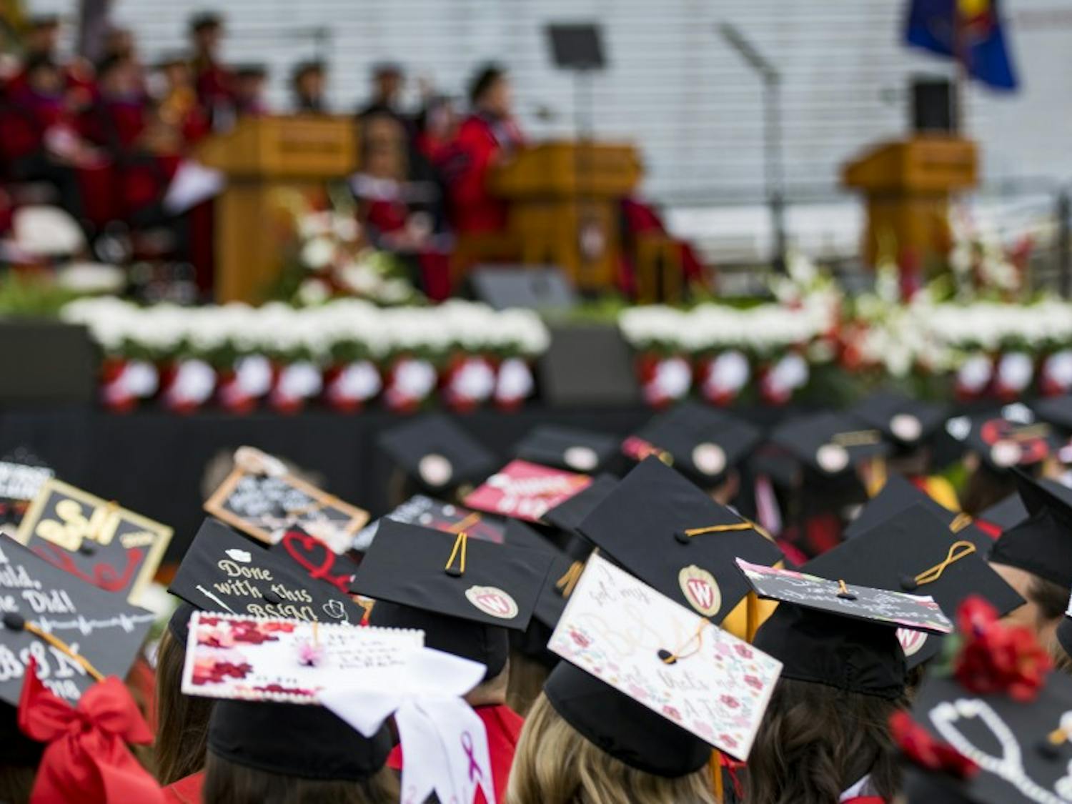 Over 7,000 students from the class of 2018 received bachelor's, master's and law degrees from UW-Madison.