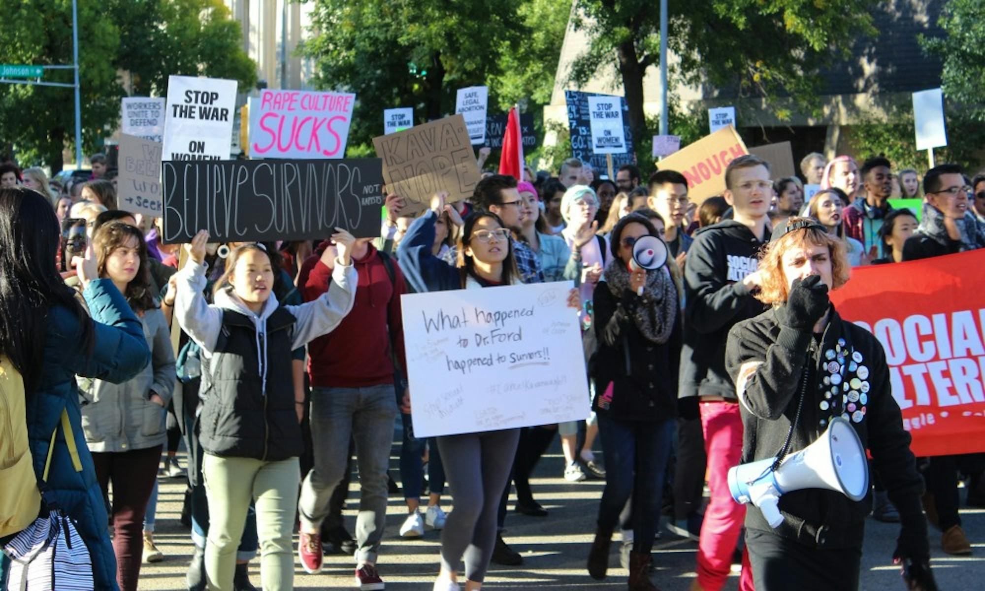 In the wake of a successful vote to confirm Brett Kavanaugh to the U.S. Supreme Court, student groups on campus share their thoughts on the controversy.