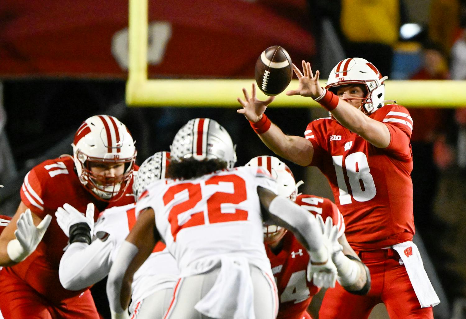 PHOTOS: Ohio State spooked Wisconsin, leading to a 24-10 loss 
