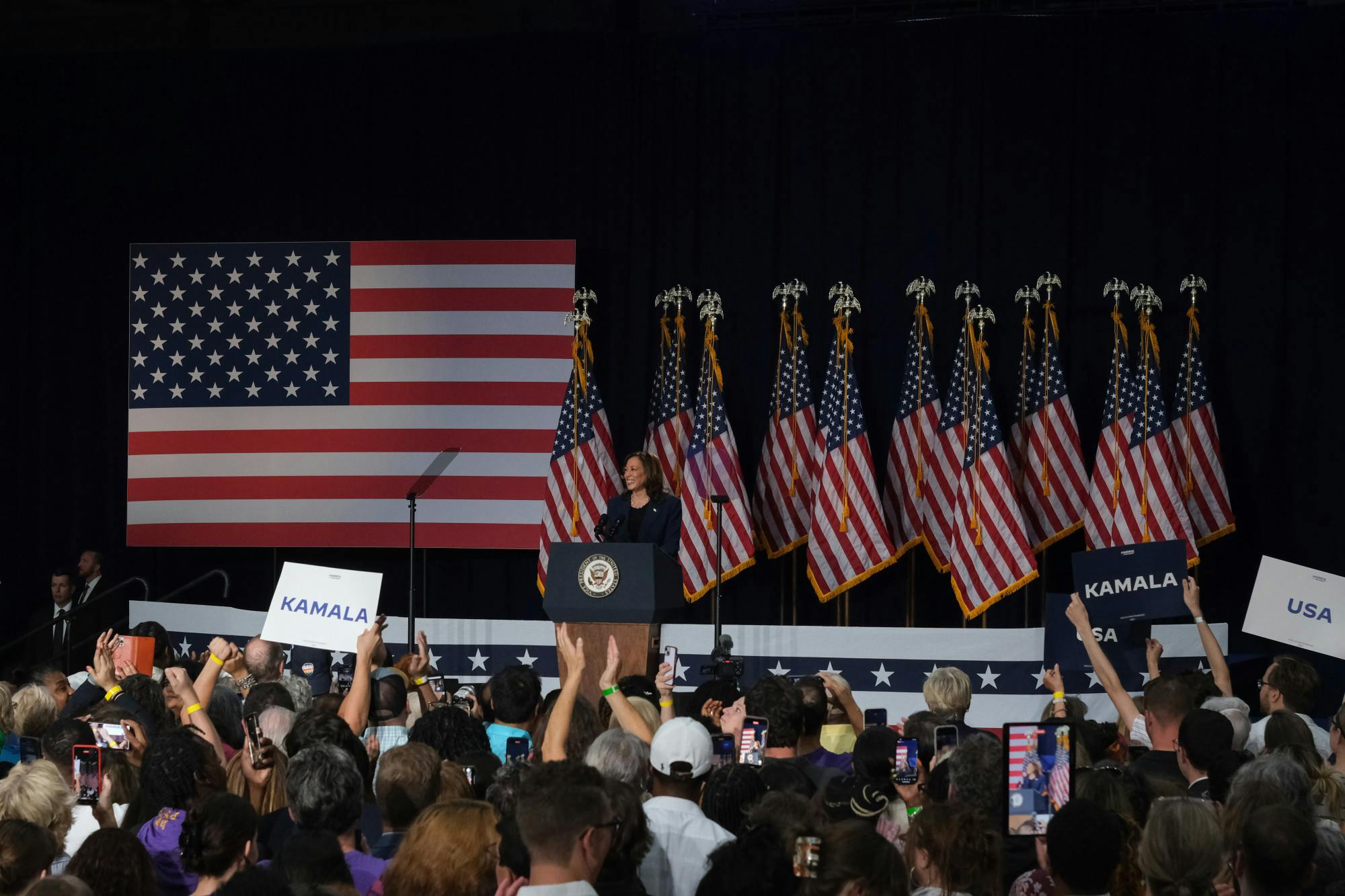 PHOTOS: Kamala Harris Milwaukee Rally, July 2024