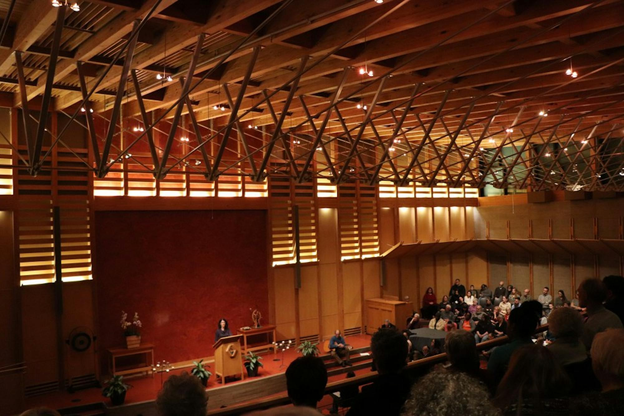 More than 1,000 people came together to show solidarity with the Jewish community and to decry hate and anti Semitism following Saturday morning's massacre in a Pittsburgh synagogue.