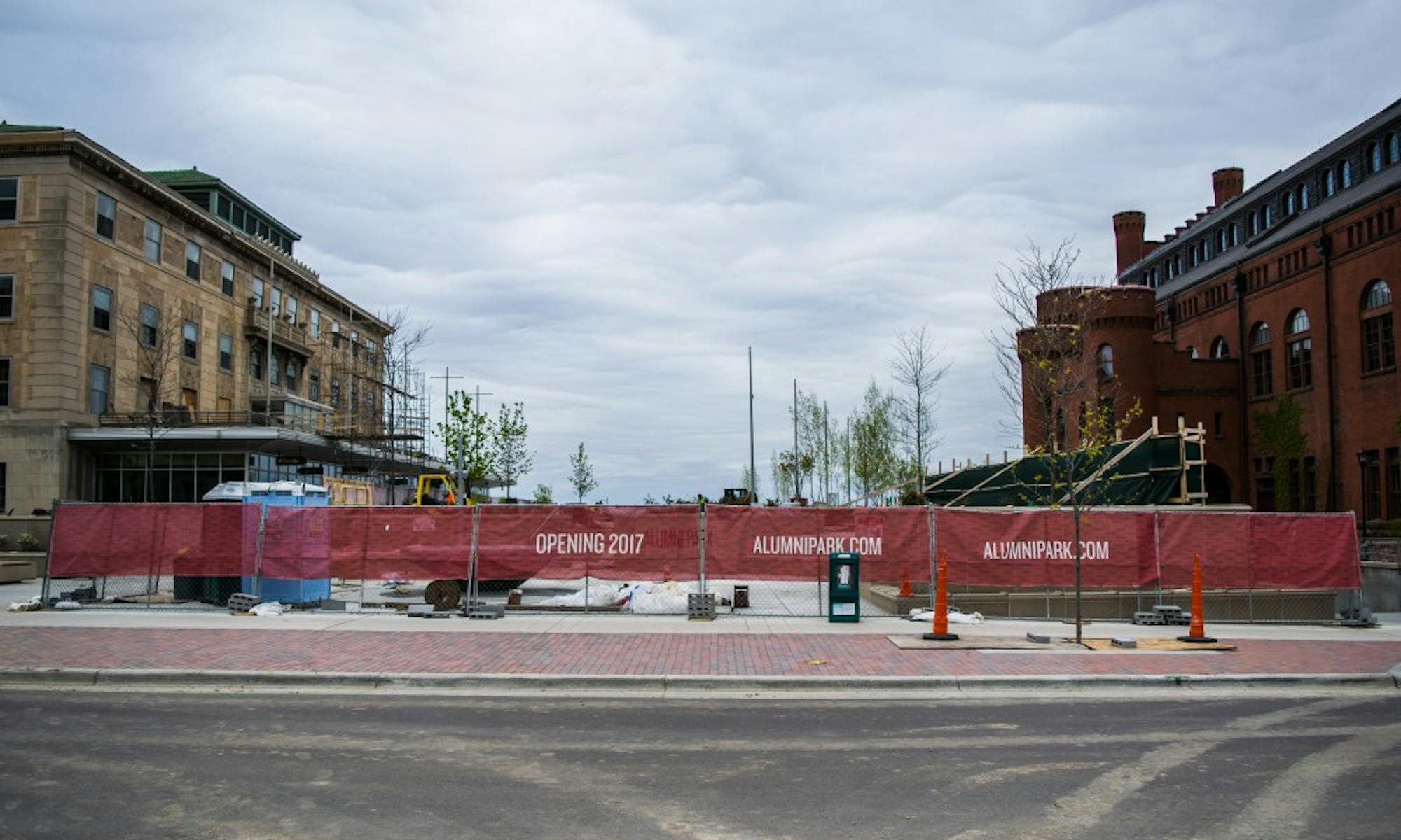 Alumni Park&mdash;a 1.3 acre park located between Memorial Union and the Red Gym&mdash;is set to open to the public Oct. 6.