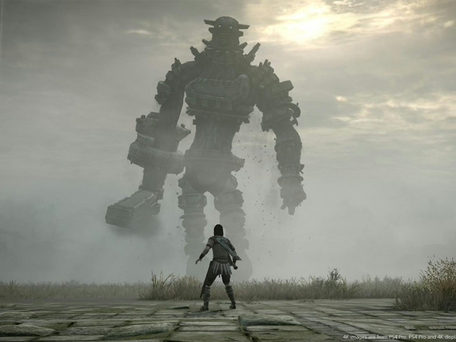 The "Shadow of the Colossus" remake for PS4 is now available. 