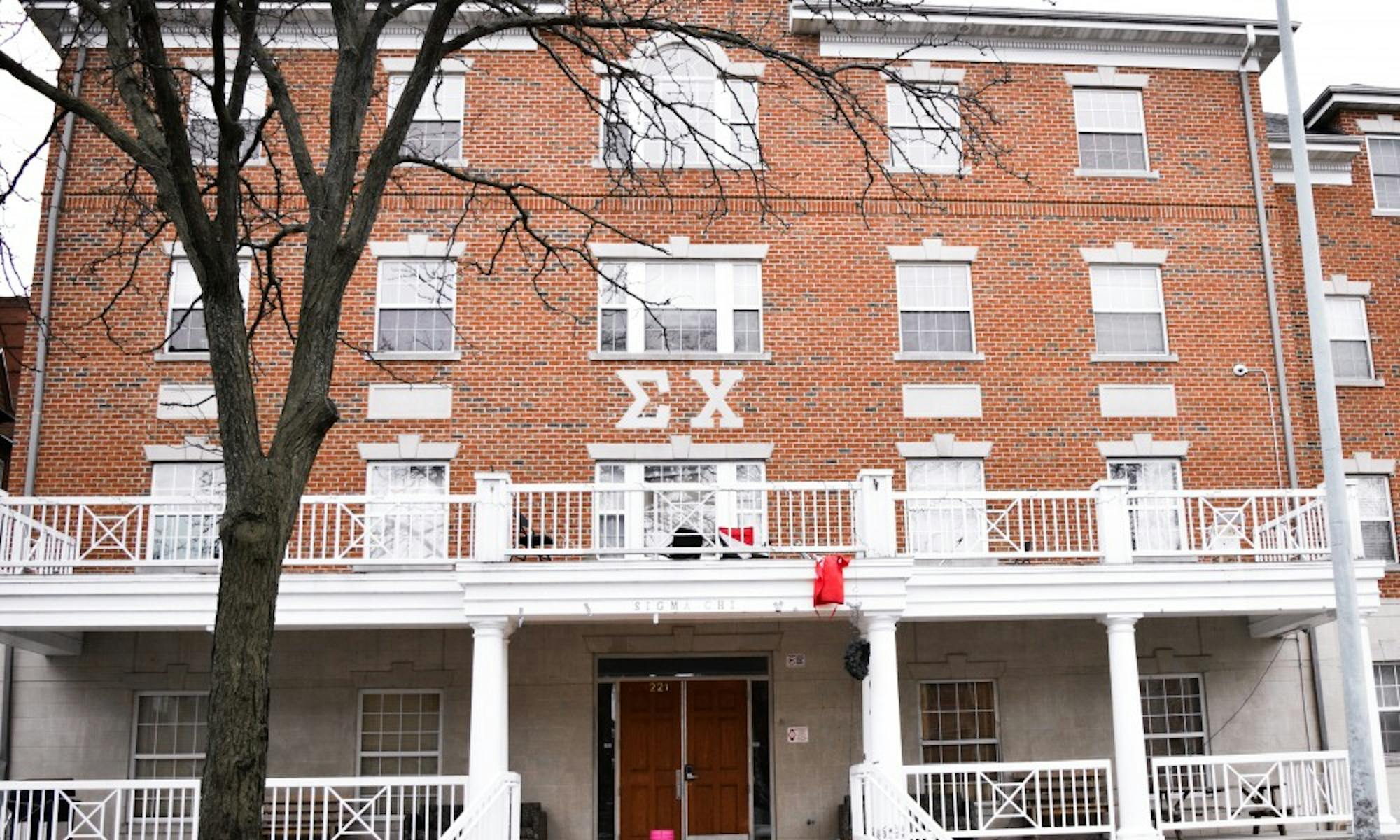 Sigma Chi, whose fraternity house is located at 221 Langdon St., was suspended by the university Tuesday.&nbsp;