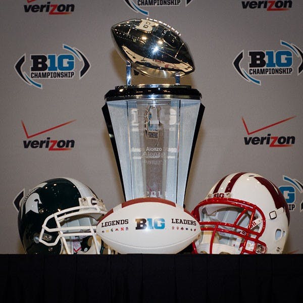 Photos The B1G Championship Press Conference The Daily Cardinal