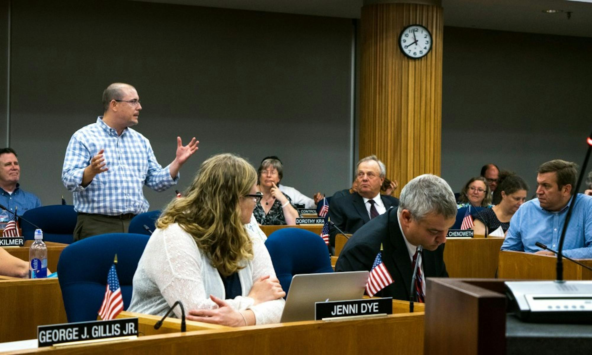 Supervisor First Vice-Chair Jeff Pertl, who was the chief sponsor of the bill, was the first supervisor to speak in support of the bill during Thursday’s meeting.