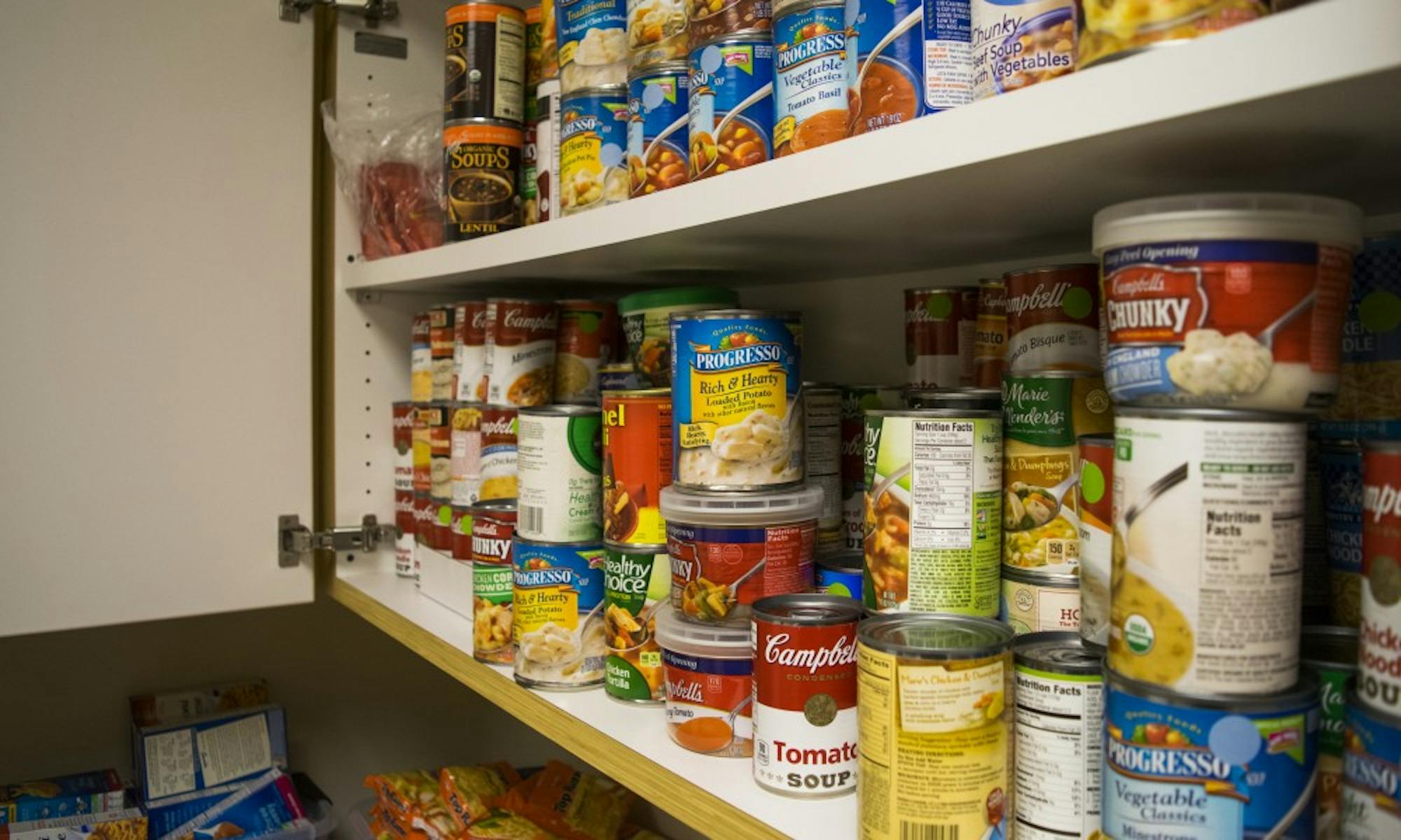 The Open Seat, a campus food pantry created in February 2016, serves students who may be unsure of where their next meal is coming from.